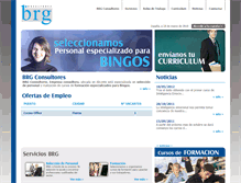 Tablet Screenshot of brgconsultoria.com